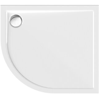 Schröder Viertelkreisduschwanne Sito R 100x90x2,5 cm R 55