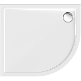 Schröder Viertelkreisduschwanne Sito R 90x100x2,5 cm R 55