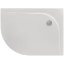 Schröder Viertelkreisduschwanne Marola R 120x90x2 cm...