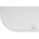 Schröder Viertelkreisduschwanne Asta R 120x80x2,5 cm...