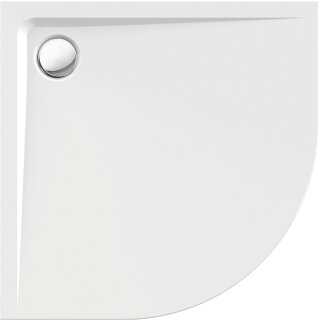 Schröder Viertelkreisduschwanne Arenal R 90x90x2,5 cm R 55