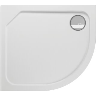 Schröder Viertelkreisduschwanne Asta R 90x100x2,5 cm R 55