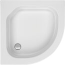 Schröder Viertelkreisduschwanne Cola R 80x80x13 cm R 50