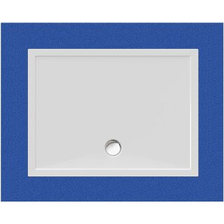 Schröder Viereckduschwanne Deepstone E 120x90x2 cm weiß