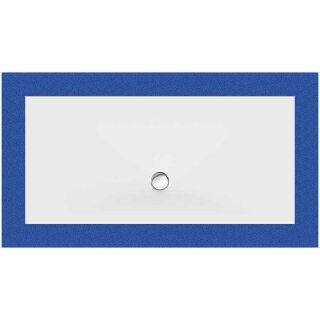 Schröder Viereckduschwanne Flat New E 170x80x2,5 cm weiß