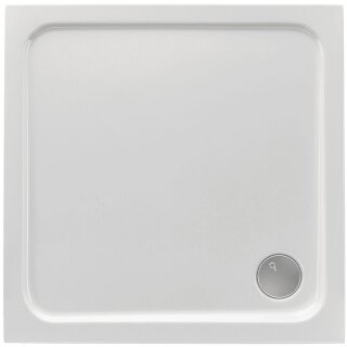 Schröder Viereckduschwanne Tia E 100x100x3 cm weiß