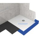 Schröder Viereckduschwanne Flat New E 190x90x3 cm weiß