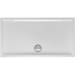 Schröder Rechteckduschwanne Mariana E 130x80x4 cm weiß