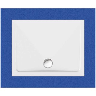 Schröder Viereckduschwanne Arenal E 90x75x2,5 cm weiß