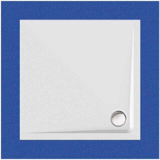 Schröder Viereckduschwanne Arenal E 100x100x2,5 cm weiß