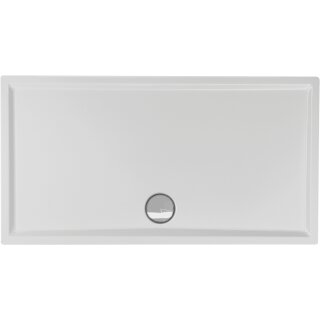 Schröder Rechteckduschwanne Mariana E 180x90x4 cm weiß