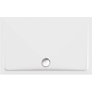 Schröder Rechteckduschwanne Arenal E 120x75x2,5 cm weiß