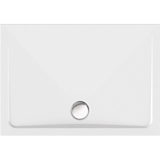 Schröder Rechteckduschwanne Arenal E 100x70x2,5 cm weiß