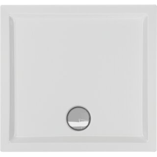 Schröder Rechteckduschwanne Mariana E 80x75x4 cm weiß