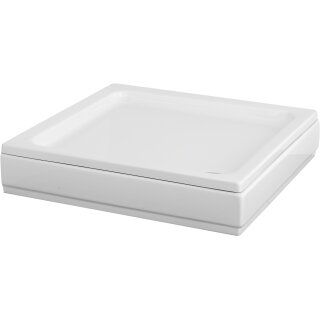 Schröder Viereckduschwanne Tino E 90x90x6,5 cm weiß