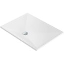 Schröder Viereckduschwanne Stoneflat New E 100x90x2 cm weiß