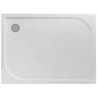 Schröder Viereckduschwanne Stable E 120x80x2 cm weiß