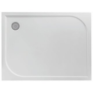 Schröder Viereckduschwanne Stable E 100x80x2 cm weiß