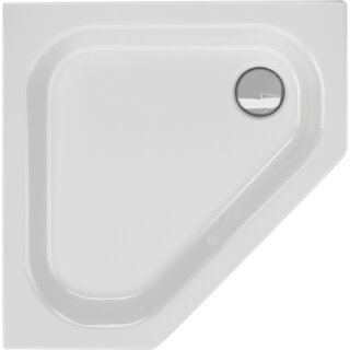 Schröder 5-Eckduschwanne Alicante F 80x80x6,5 cm weiß