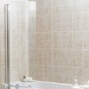 Schröder Duschabtrennung zur Badewanne Pazifik links