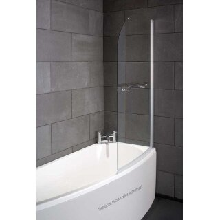 Schröder Duschabtrennung zur Badewanne Compact rechts