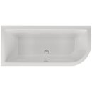 Schröder Eckvorwandwanne Lupor 180x80x50/66 cm links...