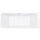 Schröder Tiber Fine VR 180x80x46/60 cm weiß