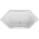 Schröder 6-Eckwanne Ina 200x100x40,5 cm weiß