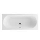 Schröder Rechteckbadewanne Maui 160x75x43 cm weiß