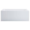 Schröder Rechteckwanne Lupor 190x90x49/66 cm weiß