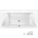 Schröder Rechteckwanne Malibu Eco Slim 200x90x46,5...