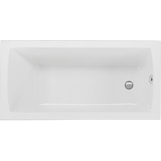 Schröder Rechteckwanne Aquaria 140x70x42 cm weiß
