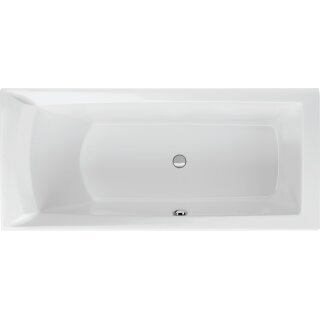 Schröder Rechteckwanne Dora 180x80x49 cm weiß