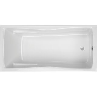 Schröder Rechteckbadewanne Andorra 190x90x45 cm weiß