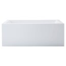 Schröder Rechteckwanne Lupor 200x90x49/66 cm weiß