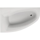 Schröder Raumsparwanne Silver 150x95x42,5 cm...