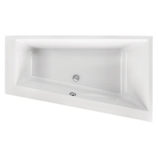 Schröder Raumsparwanne Malibu Top 160x95x45 cm weiß Ausführung rechts