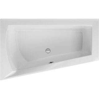 Schröder Raumsparwanne Lara links 170x100x50 cm weiß