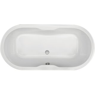 Schröder Ovalwanne Viola 185x90x49 cm, weiß