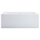 Schröder Rechteckwanne Lupor 175x80x48/66 cm weiß