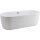 Schröder Ovalwanne Rhein 180x80x44/57,5 cm weiß mit 1-teiliger Schürze