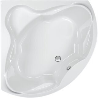 Schröder Eckwanne Alexis 150x150x47 cm weiß
