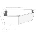 Schröder Badewannenträger für Lupor 170x75...