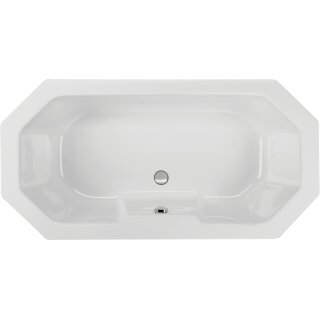Schröder 8-Eckwanne Modell Dublin 180x90x42 cm weiß