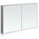 Schröder Aluminiumspiegelschrank Aurora H 700 x 1200...
