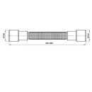 FLEXI Anschlussschlauch 50/40-40/50