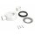 FLEXIA Duschwannensiphon, 90mm, DN40, weiss