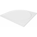 ARCA Gussmarmor-Duschwanne, Viertelkreis, 90x90x3 cm, R550