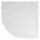 ARCA Gussmarmor-Duschwanne, Viertelkreis, 90x90x3 cm, R550