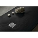 MITIA Gussmarmor-Duschwanne, Rechteck 140x90x3 cm, schwarz